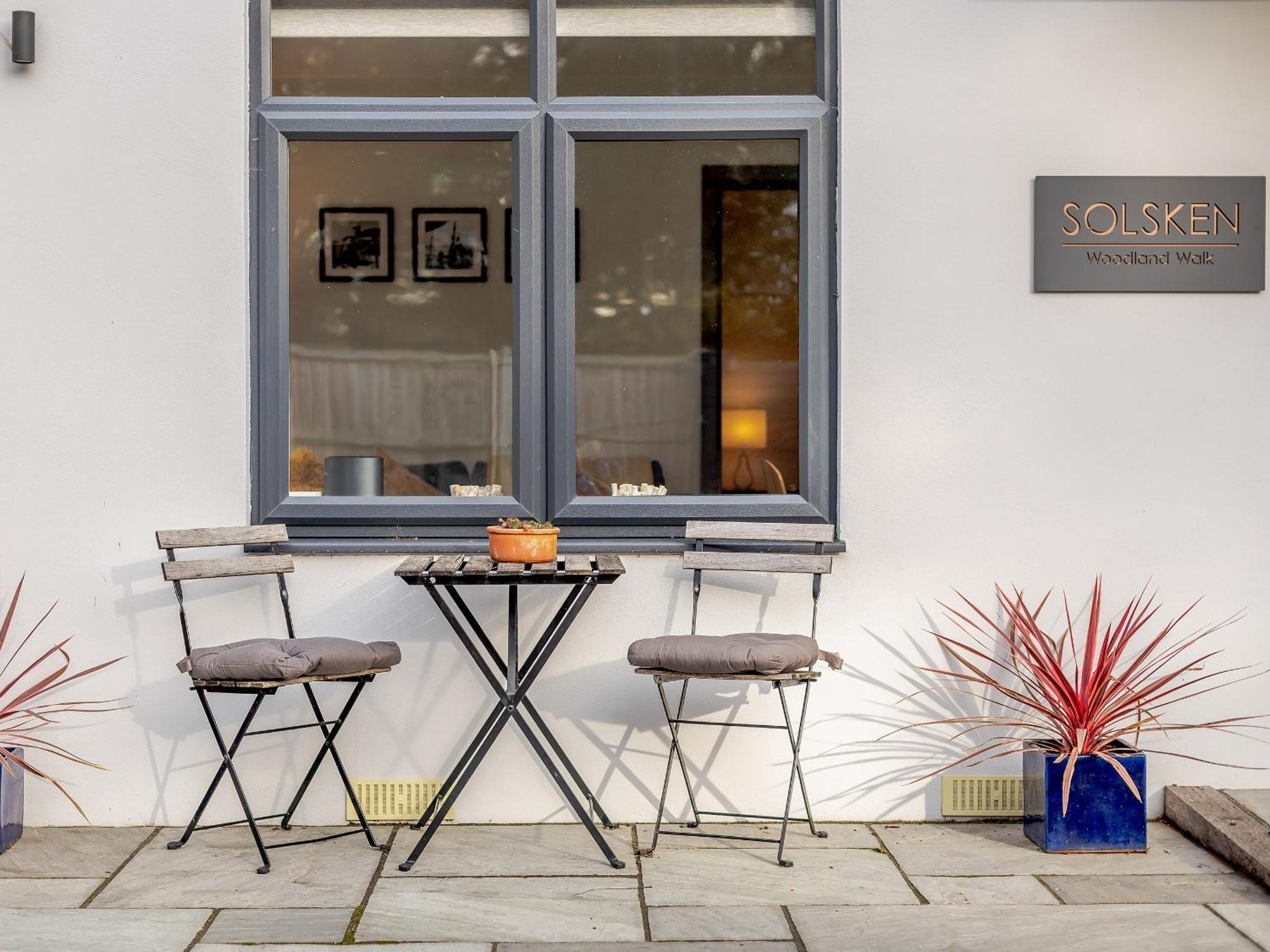 Solsken Villa Bournemouth Bagian luar foto